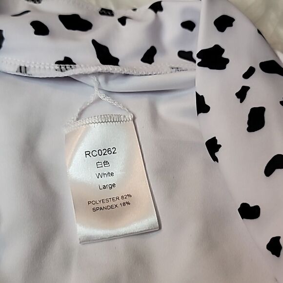 Swim Womens Sexy Leopard Printed bottoms High Waisted Size L New - Picture 4 of 5